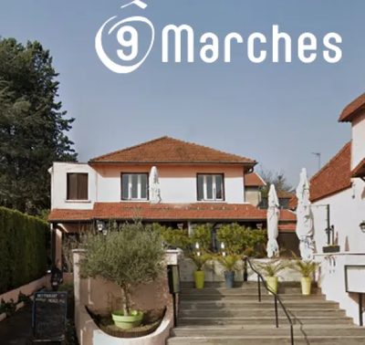 Hôtel Resto Ô9 Marches in Rillieux-la-Pape