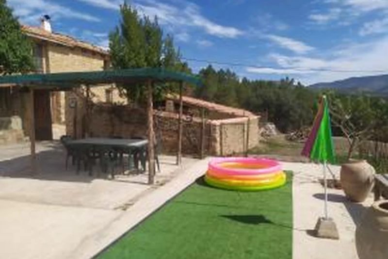 Masía de Muñoz, en Mora de Rubielos